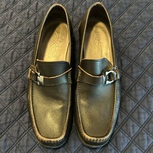 Ferragamo Loafers Size 8.5. Brown